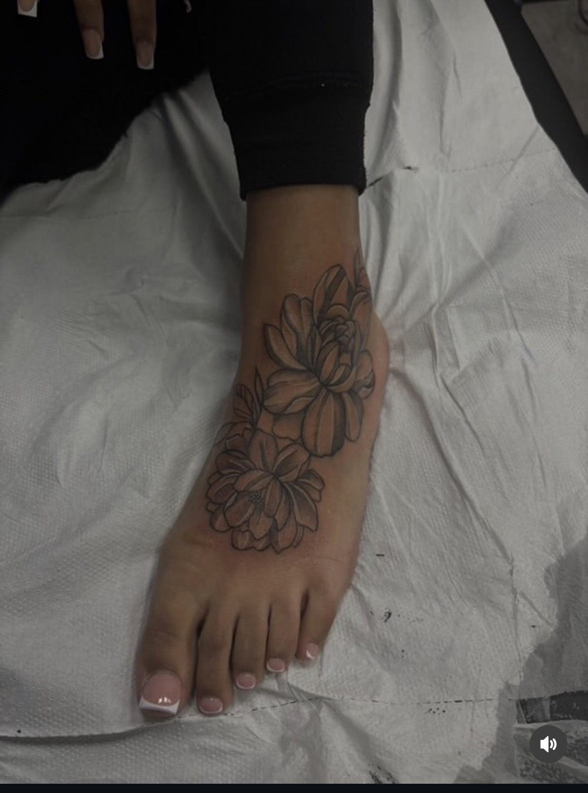 Floral Foot
